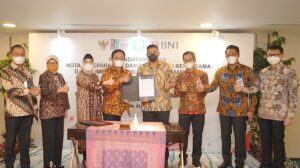 Pemko Medan – BNI Teken Nota Kesepahamam Program Smart City Layanan Perbankan