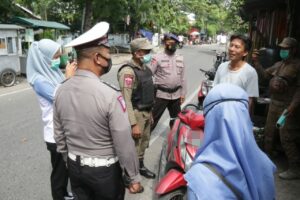 Tim Gabungan Pemko Medan Masih Temukan Warga Tidak Pakai Masker