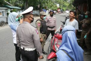 Tim Gabungan Pemko Medan Masih Temukan Warga Tidak Pakai Masker