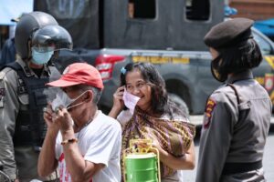 Tak Kenal Libur, Satgas Covid-19 Tetap Patroli Prokes – PPKM Mikro Di Medan