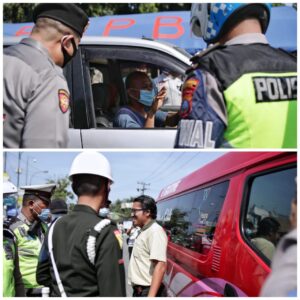 Penyekatan Berlanjut, Petugas Periksa Ketat Pengendara Masuk Medan