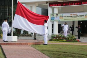 Wali Kota Medan Pimpin Upacara Peringatan Hari Jadi Kota Medan ke 431