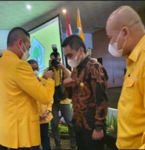 Wakil Bupati Karo Theopilus Ginting Masuk Golkar 