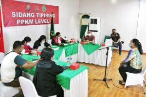 Pelanggar Prokes – PPKM Level Sidang Tipiring