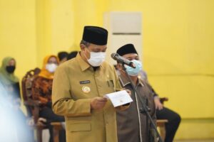 Walikota Kukuhkan Anggota Paskibraka Tebing Tinggi