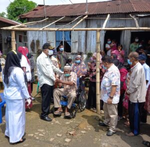 Pemko Tebing Tinggi Serahkan Bantuan Untuk Veteran dan Disabilitas 