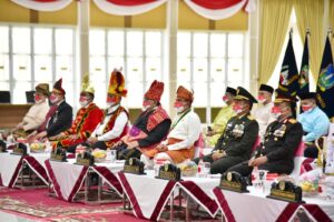Gubernur Edy Rahmayadi Ikuti Upacara HUT RI Ke-76 di Istana Merdeka Secara Virtual