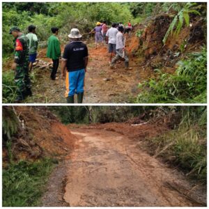 Akses Jalan Bunga Bondar-Dolok Sordang Julu Lancar Dilalui Kendaraan