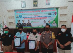 KSJ – GIAN MoU Cegah Narkoba dan Bangun Rumah Rehabilitasi Narkoba