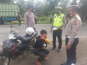 Polres Batu Batu Bara Gelar Ops Yustisi, 6 Orang Tindakan Fisik