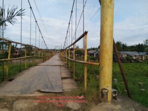 Jembatan Gantung Selat Tanjung Medan Segera Diperbaiki