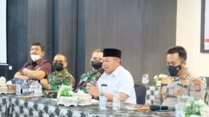 Rakor Evaluasi Pelaksanaan Vaksinasi di Tanjungbalai.