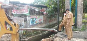 Plt.Wali Kota Tinjau Perbaikan Gorong- Gorong Jalan M. Abbas Tanjungbalai.