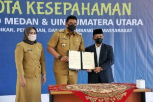 Pemko Medan – UINSU Jalin Kerjasama Pendidikan, Penelitian, Pengabdian Masyarakat dan Pelatihan Koperasi Syariah Masjid