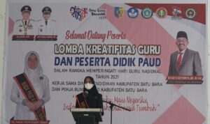 Bunda PAUD Batu Bara Buka Lomba Kreatifitas Guru dan Peserta Didik 