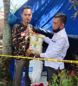 Kadin Batu Bara Bantu Korban Kebakaran Tanjung Tiram