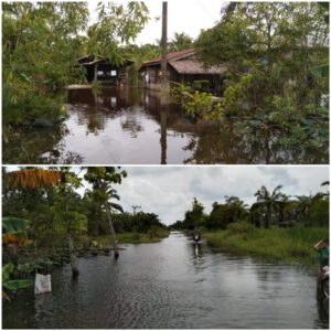 Sungai Asahan Meluap, Ribuan Rumah di Kota Tanjungbalai Digenangi Air