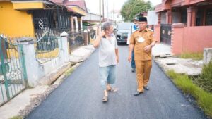 Plt.Walikota Tanjungbalai Tinjau Tiga Proyek Jalan