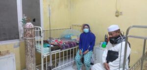 Plt Wali Kota Waris Thalib Jenguk Bayi Penderita Kelainan Jantung
