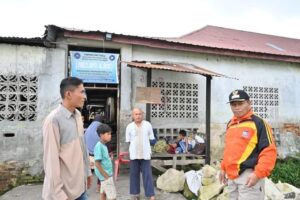 Plt Wali Kota Tinjau Kondisi  Pasar Kawat Tanjungbalai