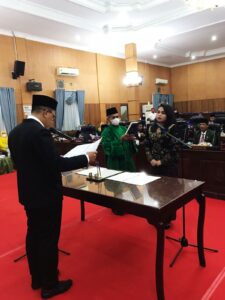 Rizky Aryetta  Dilantik Anggota DPRD Batu Bara