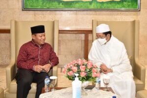 Plt Wali Kota Tanjungbalai  Silaturrahmi dengan Imam Besar Masjid Istiqlal Jakarta