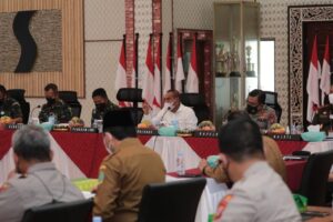 Covid-19 Naik, Kapolda Sumut Rapat Lintas Sektoral Forkopimda