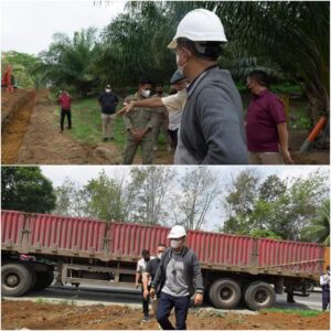 Zahir Tinjau Lahan Kantor Bupati, Pastikan Pembangunan Sesuai Target