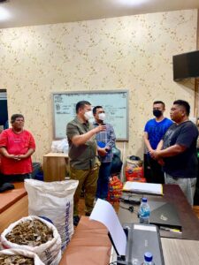 Dit Reskrimsus Polda Sumut Amankan 150 Kg Sisik Trenggiling