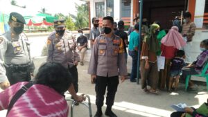 Polres Batu Bara Full Tim Kawal Pencairan Dana Bansos 