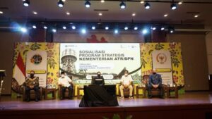 Sosialisasi Program Strategis Kementerian ATR/BPN Bersama Komisi II DPR RI di Tanjungbalai