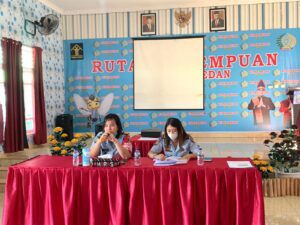 Ketua ZI Rutan Perempuan Medan Julitri Pasaribu Gelorakan Semangat WBBM 2022