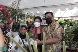 Pekan Bursa Pameran Tanaman Hias Taman Ahmad Yani Medan