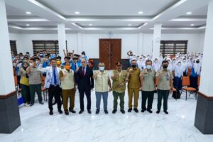 Di Medan, Sadar Bencana Masuk Sekolah 