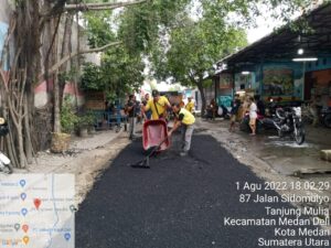 Jalan Kota Medan Terus Diperbaiki 