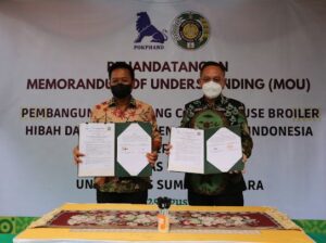USU Terima Hibah Teaching Farm dan Beasiswa dari PT Charoen Pokphand Indonesia