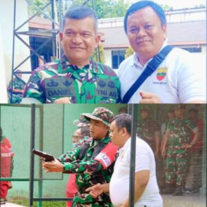 Pangdam I/BB Bersama Insan Media Latihan Menembak.