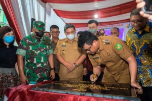 Bobby Nasution Resmikan Pasar Aksara