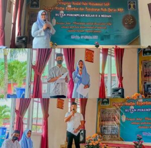 Peringatan Maulid Nabi : Kepala Rutan Perempuan Medan Ajak Warga Binaan Teladani Akhlak Rasullullah SAW