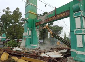 Desain Renovasi Gapura Kota Medan Tampilkan Model Kekinian Tetap Ikon Melayu