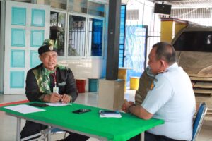 Pimpinan Klinik Pantun Nusantara Kunjungi Rutan I Medan