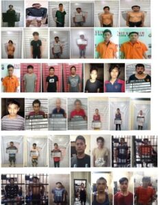 Selama Oktober 2022,Ratusan Pelaku Pencurian Ditahan Polrestabes Medan 