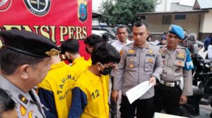 Viral di Medsos, Polsek Percut Sei Tuan Bekuk 4 Remaja Begal Sadis