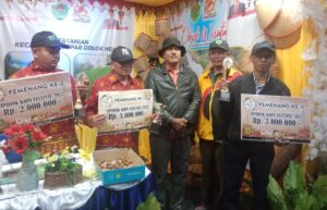 Koptan Binaan PDM Coffee Juara 1 Green Bean Sipirok Kopi Festival 2022