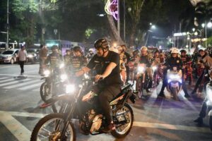 Bobby Bersepeda Motor Patroli Malam Wujudkan Medan Kondusif