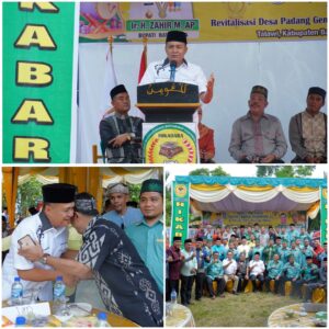 Bupati Zahir Hadiri Halal Bihalal dan Rakernas Hikabara