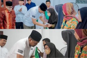 Bobby Nasution Serahkan Zakat ASN Pemko Medan Kepada Ribuan Warga Kurang Mampu