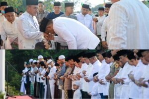 Bobby – Kahiyang Sholat Idul Fitri Bersama Ribuan Warga
