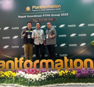 Dihadiri Wamen BUMN, SEVP Bussines Support PTPN III Ikuti Rakor PTPN Group 2023.