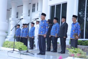 Pemkab Asahan Gelar  Upacara Peringatan Hari Lahir Pancasila.